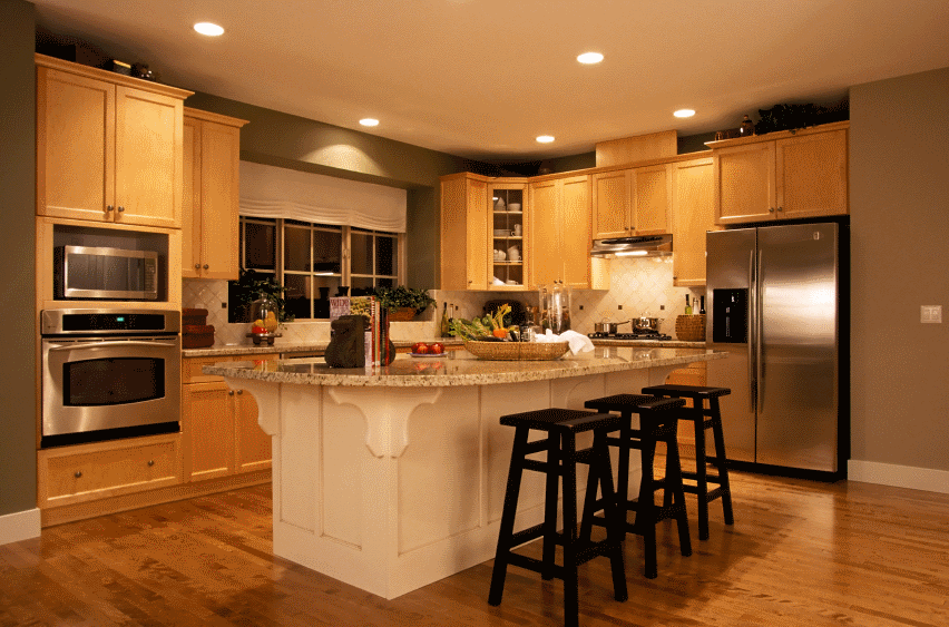 Kitchen in Palm Beach Gardens Home