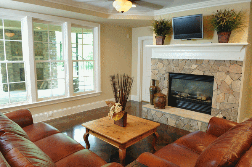 Living Room in Stuart Home